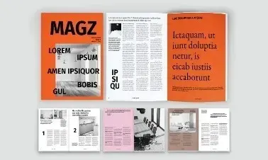 Загружайте высококачественные шаблоны из Adobe Stock прямо в InDesign. Получайте полностью редактируемые макеты для чего угодно — от визитных карточек до брошюр — и настраивайте их по своему усмотрению.