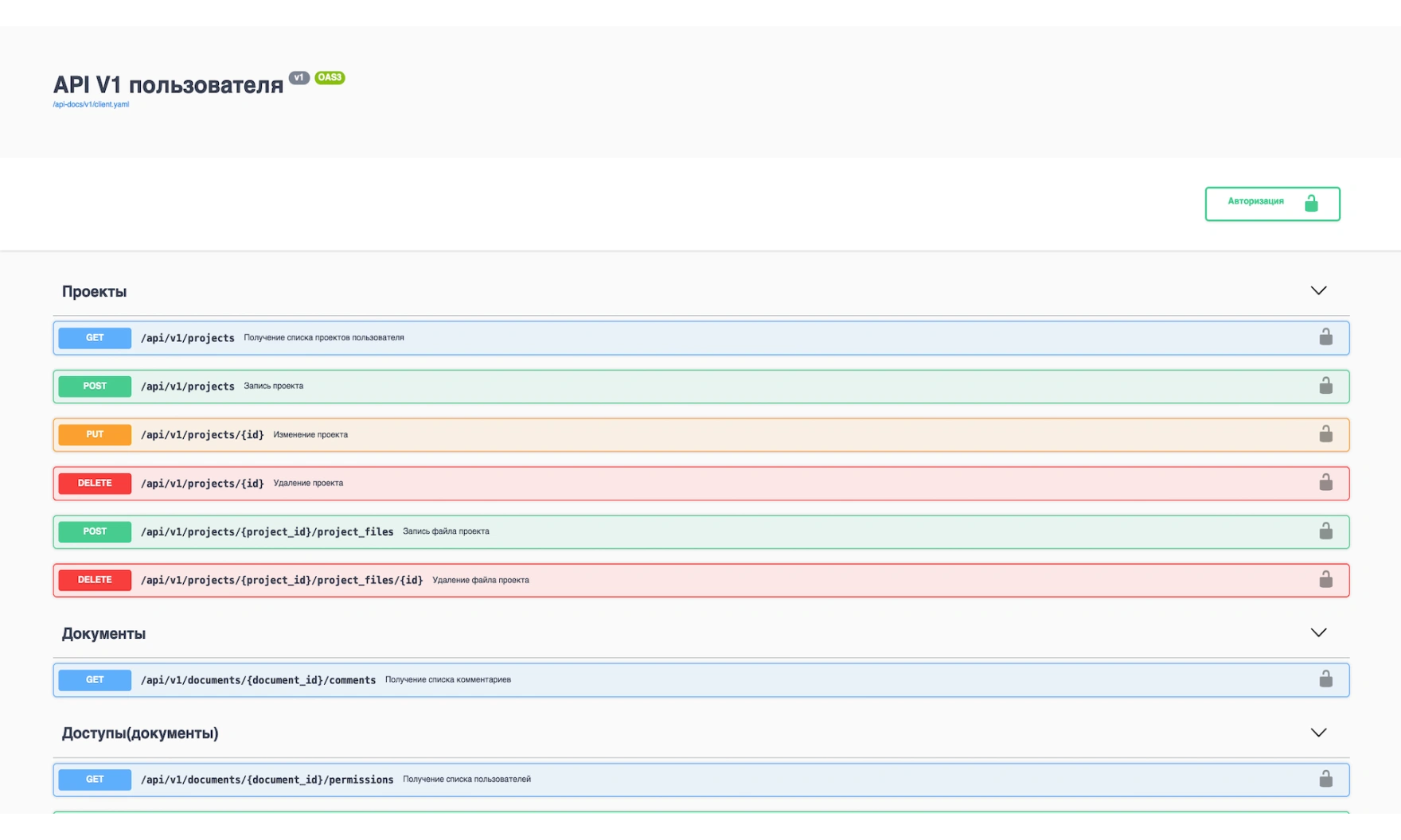 Возможность интеграции с системой документооборота