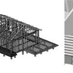 3D-модель здания, сформированная в nanoCAD Механика PRO